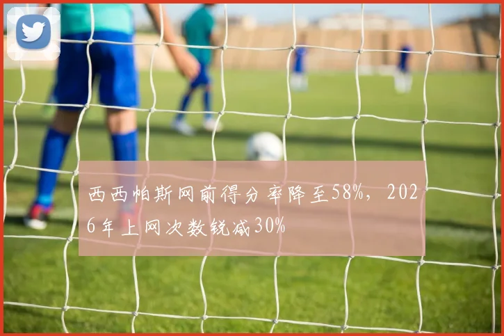 西西帕斯网前得分率降至58%，2026年上网次数锐减30%